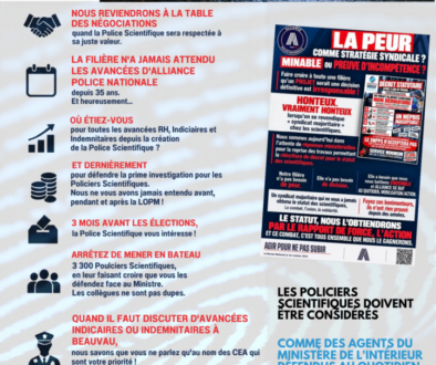 Réponse tract Alliance